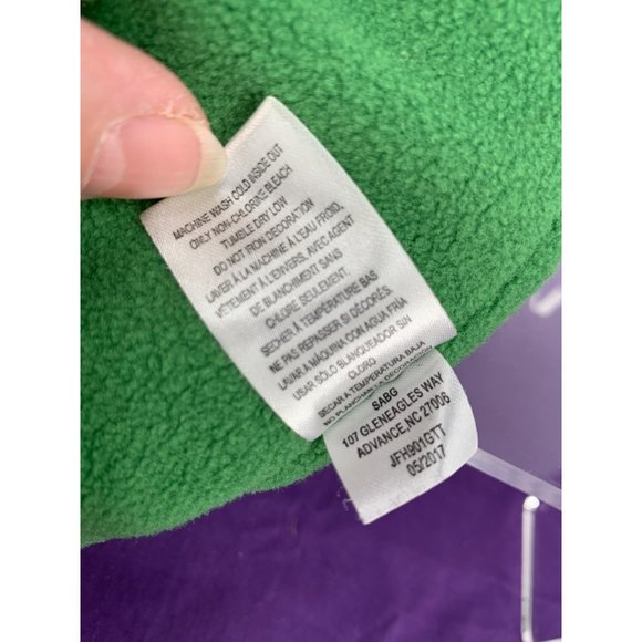 John Deer Toddle One Size Tractor Snowflake Green Blue Beanie Hat Pompom - Picture 6 of 12